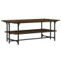 Mesa de centro madera contrachapada roble marrón 100x50x40 cm by , Coffee table - Ref: Foro24-835323, Price: 42,22 €, Discoun...