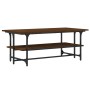 Mesa de centro madera contrachapada roble marrón 100x50x40 cm by , Coffee table - Ref: Foro24-835323, Price: 51,93 €, Discoun...
