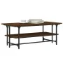 Mesa de centro madera contrachapada roble marrón 100x50x40 cm by , Coffee table - Ref: Foro24-835323, Price: 42,22 €, Discoun...