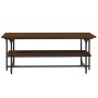 Mesa de centro madera contrachapada roble marrón 100x50x40 cm by , Coffee table - Ref: Foro24-835323, Price: 51,93 €, Discoun...