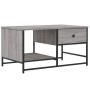 Mesa de centro madera contrachapada gris Sonoma 85,5x51x45 cm by , Coffee table - Ref: Foro24-835342, Price: 56,66 €, Discoun...