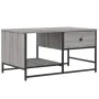 Mesa de centro madera contrachapada gris Sonoma 85,5x51x45 cm de , Mesas de centro - Ref: Foro24-835342, Precio: 55,97 €, Des...