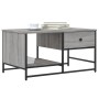 Mesa de centro madera contrachapada gris Sonoma 85,5x51x45 cm by , Coffee table - Ref: Foro24-835342, Price: 56,66 €, Discoun...