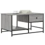 Mesa de centro madera contrachapada gris Sonoma 85,5x51x45 cm de , Mesas de centro - Ref: Foro24-835342, Precio: 55,97 €, Des...