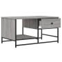Mesa de centro madera contrachapada gris Sonoma 85,5x51x45 cm by , Coffee table - Ref: Foro24-835342, Price: 56,66 €, Discoun...