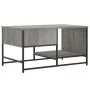 Mesa de centro madera contrachapada gris Sonoma 85,5x51x45 cm de , Mesas de centro - Ref: Foro24-835342, Precio: 55,97 €, Des...