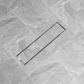 Linearer Duschablauf aus Edelstahl 530x140 mm von vidaXL, Abflüsse - Ref: Foro24-142171, Preis: 44,90 €, Rabatt: %