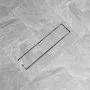 Desagüe lineal de ducha de acero inoxidable 530x140 mm de vidaXL, Desagües - Ref: Foro24-142171, Precio: 44,88 €, Descuento: %