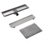 Desagüe lineal de ducha de acero inoxidable 530x140 mm de vidaXL, Desagües - Ref: Foro24-142171, Precio: 44,88 €, Descuento: %