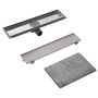 Linearer Duschablauf aus Edelstahl 530x140 mm von vidaXL, Abflüsse - Ref: Foro24-142171, Preis: 45,69 €, Rabatt: %
