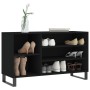 Black plywood shoe cabinet 102x36x60 cm by , Shoe racks and shoe organizers - Ref: Foro24-831421, Price: 52,86 €, Discount: %