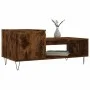 Couchtisch aus geräuchertem Eichensperrholz, 100 x 50 x 45 cm von , Couchtisch - Ref: Foro24-830833, Preis: 51,44 €, Rabatt: %
