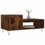 Smoked oak plywood coffee table 100x50x45 cm by , Coffee table - Ref: Foro24-830833, Price: 51,86 €, Discount: %