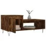 Couchtisch aus geräuchertem Eichensperrholz, 100 x 50 x 45 cm von , Couchtisch - Ref: Foro24-830833, Preis: 51,44 €, Rabatt: %
