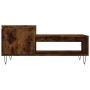 Smoked oak plywood coffee table 100x50x45 cm by , Coffee table - Ref: Foro24-830833, Price: 51,86 €, Discount: %