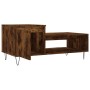 Smoked oak plywood coffee table 100x50x45 cm by , Coffee table - Ref: Foro24-830833, Price: 51,86 €, Discount: %