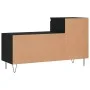 Black plywood shoe cabinet 102x36x60 cm by , Shoe racks and shoe organizers - Ref: Foro24-831365, Price: 51,50 €, Discount: %