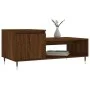 Couchtisch aus braunem Eichensperrholz, 100 x 50 x 45 cm von , Couchtisch - Ref: Foro24-830827, Preis: 46,48 €, Rabatt: %