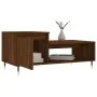 Couchtisch aus braunem Eichensperrholz, 100 x 50 x 45 cm von , Couchtisch - Ref: Foro24-830827, Preis: 46,48 €, Rabatt: %