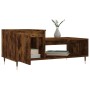 Couchtisch aus geräuchertem Eichensperrholz, 100 x 50 x 45 cm von , Couchtisch - Ref: Foro24-830825, Preis: 46,69 €, Rabatt: %