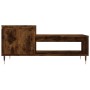 Smoked oak plywood coffee table 100x50x45 cm by , Coffee table - Ref: Foro24-830825, Price: 46,63 €, Discount: %