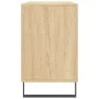Mueble zapatero madera contrachapada roble Sonoma 102x36x60 cm de , Zapateros y organizadores de calzado - Ref: Foro24-831423...