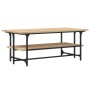 Mesa de centro madera contrachapada roble Sonoma 100x50x40 cm de , Mesas de centro - Ref: Foro24-835320, Precio: 56,02 €, Des...