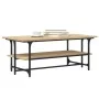 Couchtisch aus Sonoma-Eichensperrholz, 100 x 50 x 40 cm von , Couchtisch - Ref: Foro24-835320, Preis: 55,42 €, Rabatt: %