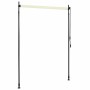 Estor enrollable de exterior color crema 150x270 cm
