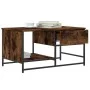 Couchtisch aus geräuchertem Eichensperrholz, 85,5 x 51 x 45 cm von , Couchtisch - Ref: Foro24-835341, Preis: 54,87 €, Rabatt: %