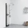 Folding shower screen frosted ESG glass 80x190 cm by , Shower walls and screens - Ref: Foro24-151193, Price: 196,67 €, Discou...