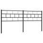 Kopfteil aus schwarzem Metall, 200 cm von , Kopf- und Fußteile - Ref: Foro24-355697, Preis: 32,00 €, Rabatt: %