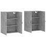 Wandschränke 2 Stück betongraues Holzwerkstoff von , Sideboards - Ref: Foro24-3197893, Preis: 168,70 €, Rabatt: %