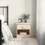 Mesita de noche ALTA madera maciza de pino 41x35x41 cm de , Mesitas de noche - Ref: Foro24-353913, Precio: 57,52 €, Descuento: %