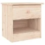 Mesita de noche ALTA madera maciza de pino 41x35x41 cm de , Mesitas de noche - Ref: Foro24-353913, Precio: 57,52 €, Descuento: %