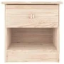 ALTA Nachttisch aus massivem Kiefernholz 41x35x41 cm von , Nachttische - Ref: Foro24-353913, Preis: 57,52 €, Rabatt: %