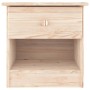 Mesita de noche ALTA madera maciza de pino 41x35x41 cm de , Mesitas de noche - Ref: Foro24-353913, Precio: 54,78 €, Descuento: %