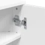 Corner bathroom cabinet with white mirror 30x24x60 cm by , bathroom vanities - Ref: Foro24-357977, Price: 86,36 €, Discount: %