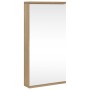 Eckbadezimmerschrank mit Eichenspiegel 30x24x60 cm von , Badezimmerwaschtische - Ref: Foro24-357980, Preis: 80,11 €, Rabatt: %