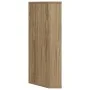 Eckbadezimmerschrank mit Eichenspiegel 30x24x60 cm von , Badezimmerwaschtische - Ref: Foro24-357980, Preis: 78,98 €, Rabatt: %