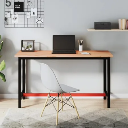 Solid beech wood desk board 150x55x2.5 cm by , Table tops - Ref: Foro24-356095, Price: 135,35 €, Discount: %