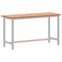 Schreibtischplatte aus massivem Buchenholz, 150 x 55 x 2,5 cm von , Tischplatten - Ref: Foro24-356095, Preis: 137,81 €, Rabat...