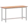 Schreibtischplatte aus massivem Buchenholz, 150 x 55 x 2,5 cm von , Tischplatten - Ref: Foro24-356095, Preis: 135,35 €, Rabat...