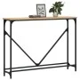 Mesa consola madera de ingeniería roble Sonoma 102x22,5x75 cm de , Mesas auxiliares - Ref: Foro24-834131, Precio: 42,31 €, De...
