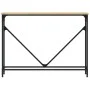 Mesa consola madera de ingeniería roble Sonoma 102x22,5x75 cm de , Mesas auxiliares - Ref: Foro24-834131, Precio: 42,31 €, De...