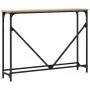 Mesa consola madera de ingeniería roble Sonoma 102x22,5x75 cm de , Mesas auxiliares - Ref: Foro24-834131, Precio: 42,31 €, De...