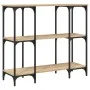 Sonoma oak engineered wood console table 102x35x90 cm by , Side tables - Ref: Foro24-834146, Price: 63,94 €, Discount: %