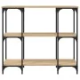 Sonoma oak engineered wood console table 102x35x90 cm by , Side tables - Ref: Foro24-834146, Price: 63,94 €, Discount: %