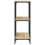 Sonoma oak engineered wood console table 102x35x90 cm by , Side tables - Ref: Foro24-834146, Price: 63,94 €, Discount: %