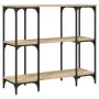 Sonoma oak engineered wood console table 102x35x90 cm by , Side tables - Ref: Foro24-834146, Price: 63,94 €, Discount: %